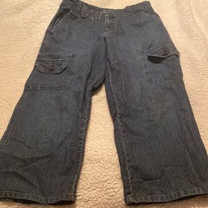 Lee Capris Cargo Jeans Size 10M